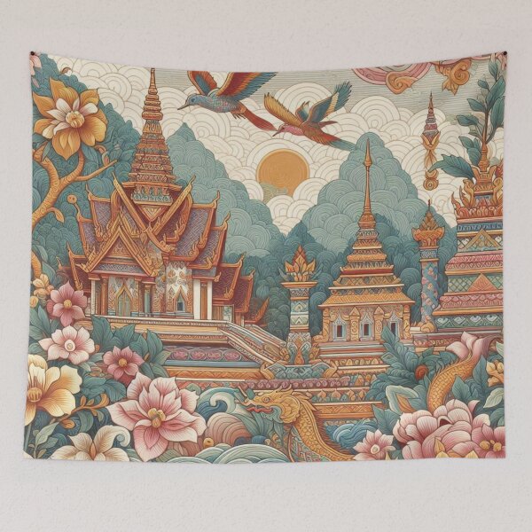 Item preview, Thai art pattern  designed and sold by Boru-Atisuto.