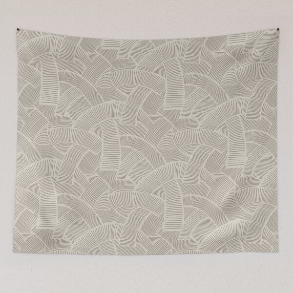 Item preview, Stripe Flow – Taupe on Linen designed and sold by colorofmagic.