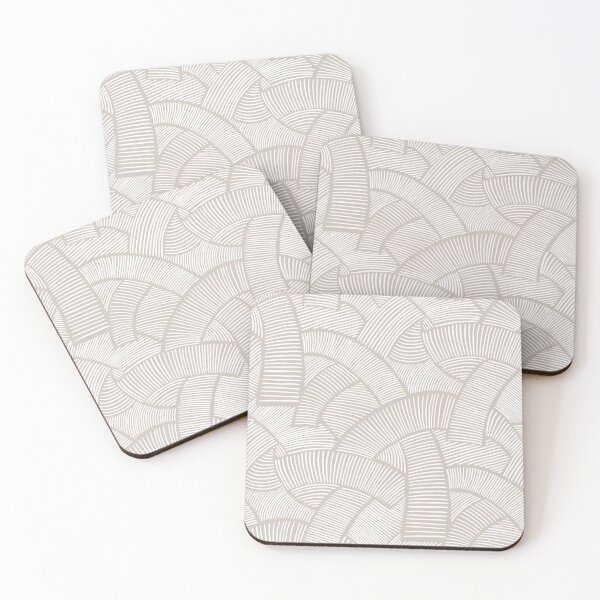 Item preview, Stripe Flow – white on Sherwin Williams Popular Gray designed and sold by colorofmagic.