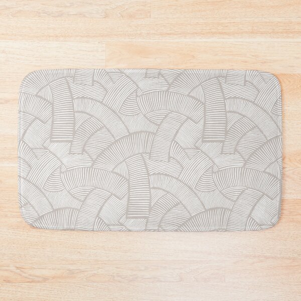Item preview, Stripe Flow – white on Sherwin Williams Popular Gray designed and sold by colorofmagic.