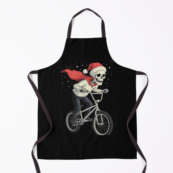Item preview, Santa Skeleton BMX Christmas Xmas  designed and sold by PunkNation-Arts.