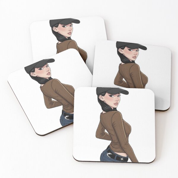 Item preview, Stylish Woman in Casual Attire designed and sold by kiwiartyfarty.