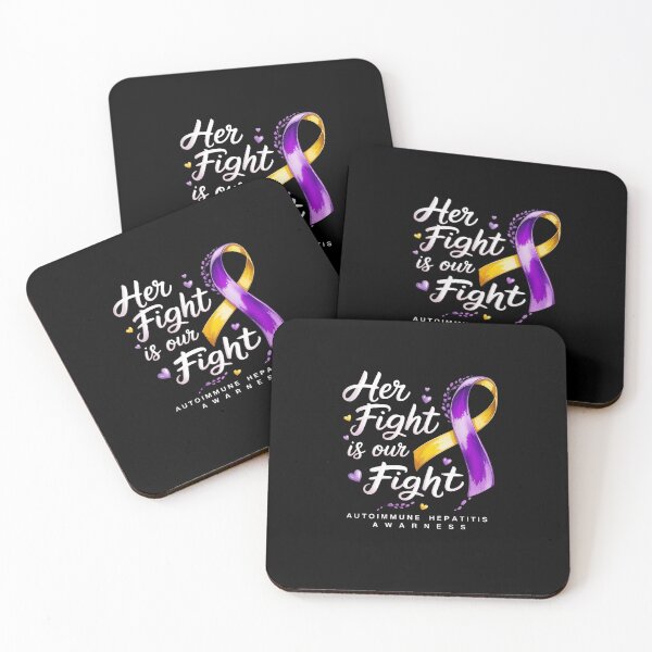 Item preview, Her Fight Is Our Fight Autoimmune Hepatitis Awareness designed and sold by khorbiasieno.