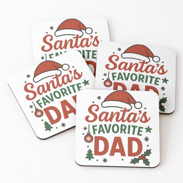 Item preview, Santa’s Favorite Dad designed and sold by Signal and Ink.