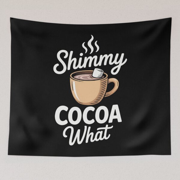 Item preview, Shimmy Cocoa What Hot Chocolate Christmas Party designed and sold by PunkNation-Arts.