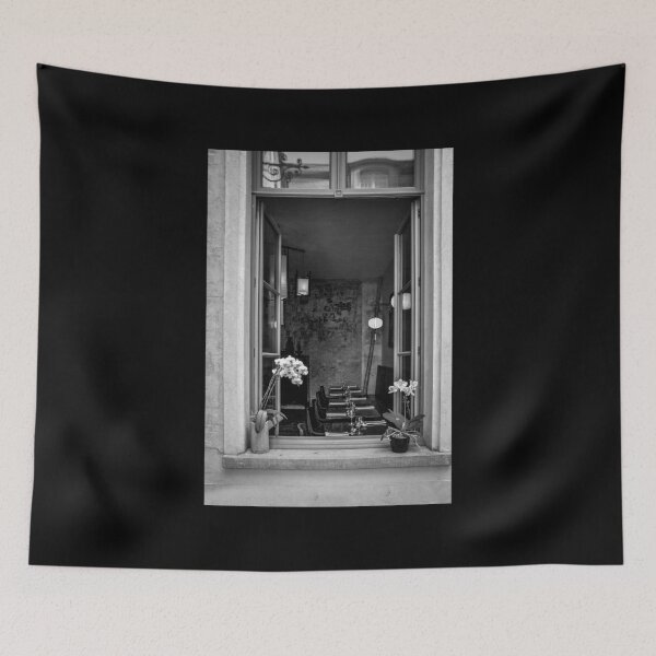 Item preview, Window Scene in Black and White designed and sold by Michael van der Hoorn.