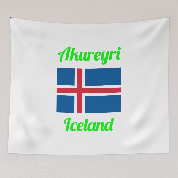 Item preview, Akureyri Iceland - Stylish Prints, designed and sold by Fleetwood1994.