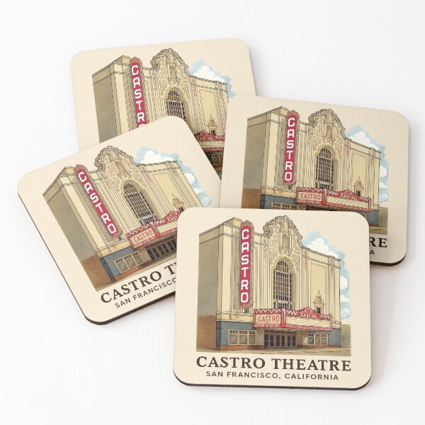 Item preview, Castro Theatre - San Francisco, California designed and sold by Myra365Art.