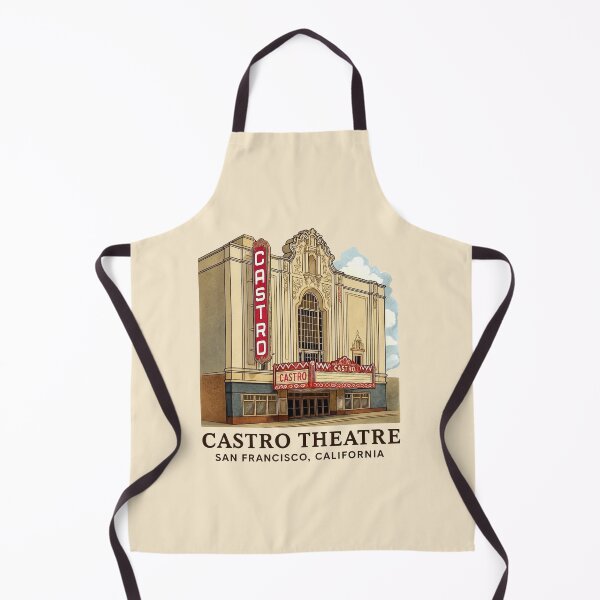 Item preview, Castro Theatre - San Francisco, California designed and sold by Myra365Art.