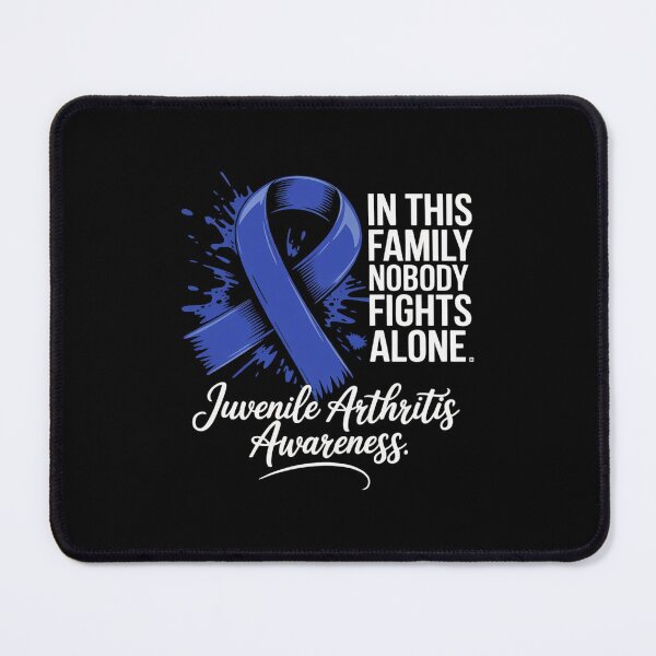 Item preview, Family Support Blue Ribbon Juvenile Arthritis Awareness designed and sold by MinaReinger.