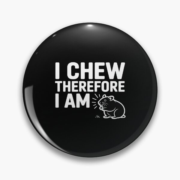 Item preview, I Chew Therefore I Am Funny Gerbil Breeding Gerbil Parents designed and sold by TechnicalSara.