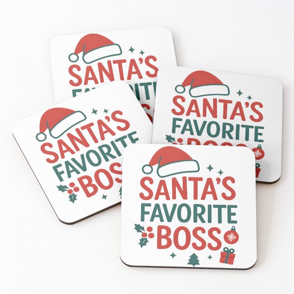 Item preview, Santa’s Favorite Boss designed and sold by Signal and Ink.