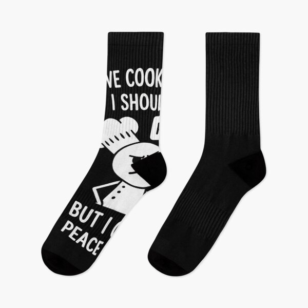 Item preview, I Choose Peace Today - Funny Chef Sarcastic I've Cooked For designed and sold by TechnicalSara.