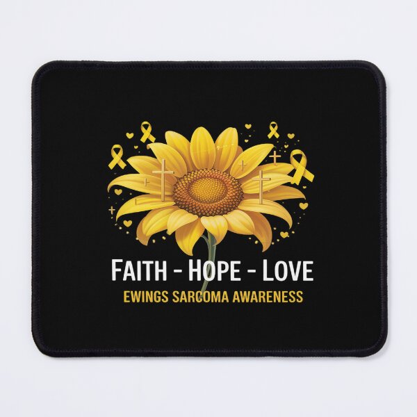 Item preview, Faith Hope Love Sunflower Ewings Sarcoma Awareness designed and sold by AmparoBoyle.