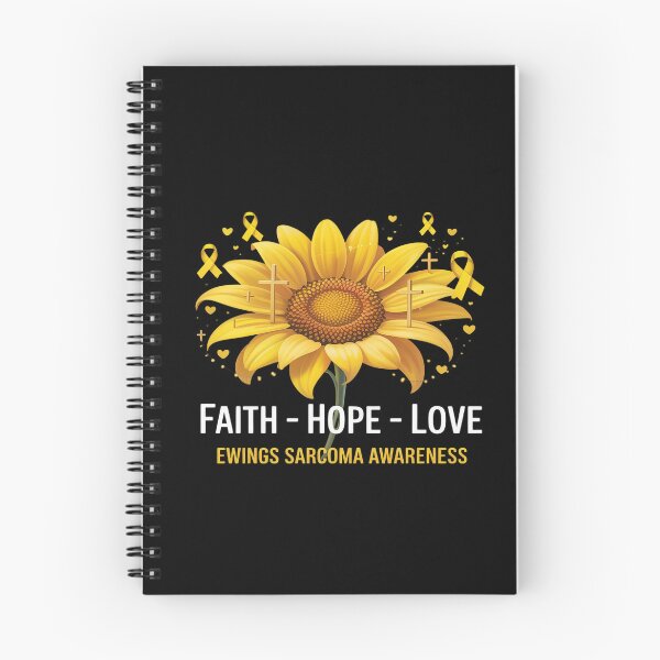 Item preview, Faith Hope Love Sunflower Ewings Sarcoma Awareness designed and sold by AmparoBoyle.