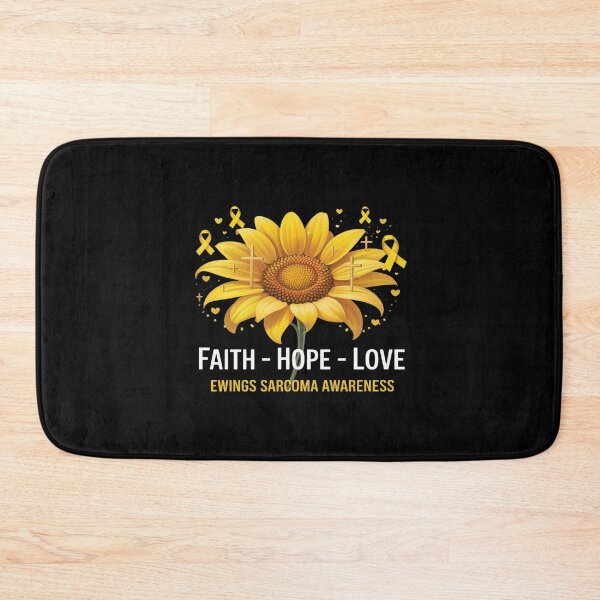 Item preview, Faith Hope Love Sunflower Ewings Sarcoma Awareness designed and sold by AmparoBoyle.