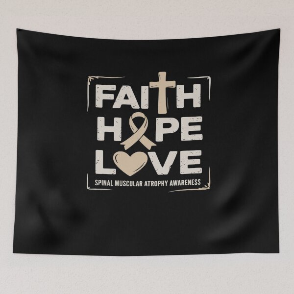 Item preview, Faith Hope Love Spinal Muscular Atrophy Awareness designed and sold by marcusry.