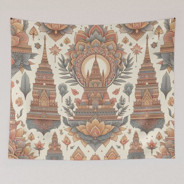 Item preview, Thai art pattern  designed and sold by Boru-Atisuto.