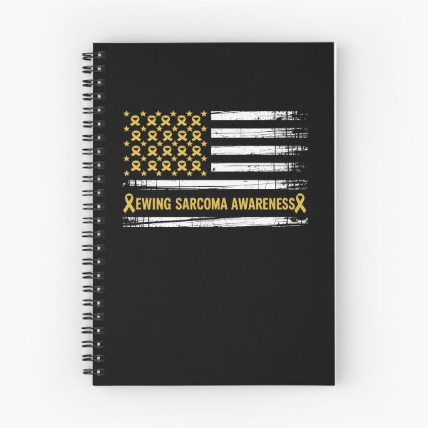 Item preview, Ewing Sarcoma Awareness USA Flag American Yellow Support designed and sold by VasilisLamArt.