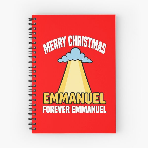 Item preview, MERRY CHRISTMAS - FOREVER EMMANUEL | Christian Faith Christmas | Holy Name Holiday Design designed and sold by KEF Custom.