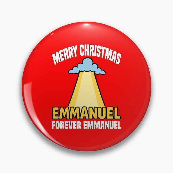 Item preview, MERRY CHRISTMAS - FOREVER EMMANUEL | Christian Faith Christmas | Holy Name Holiday Design designed and sold by KEF Custom.