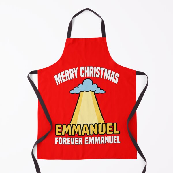 Item preview, MERRY CHRISTMAS - FOREVER EMMANUEL | Christian Faith Christmas | Holy Name Holiday Design designed and sold by KEF Custom.