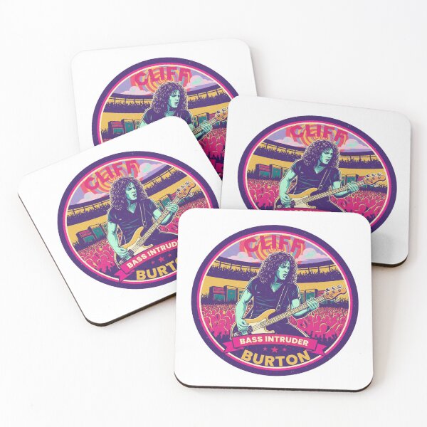Item preview, Cliff Bass Intruder Burton Retro Concert Art designed and sold by GenzShoppingHub.