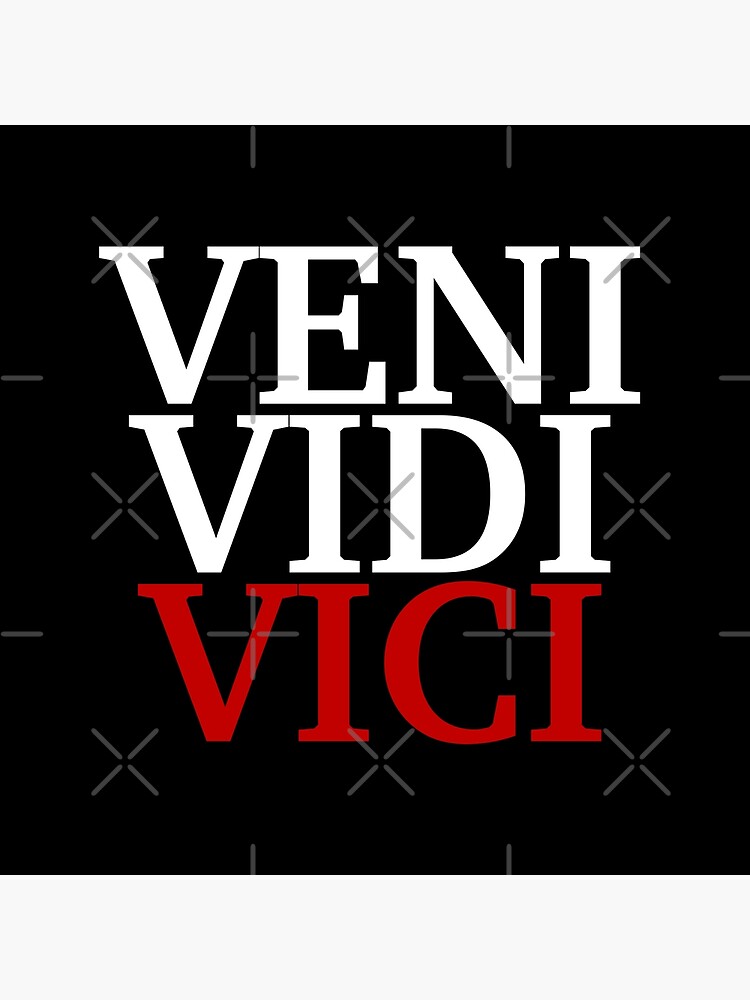 Veni Vidi Vici - Julius Caesar In Anime Style | Postcard