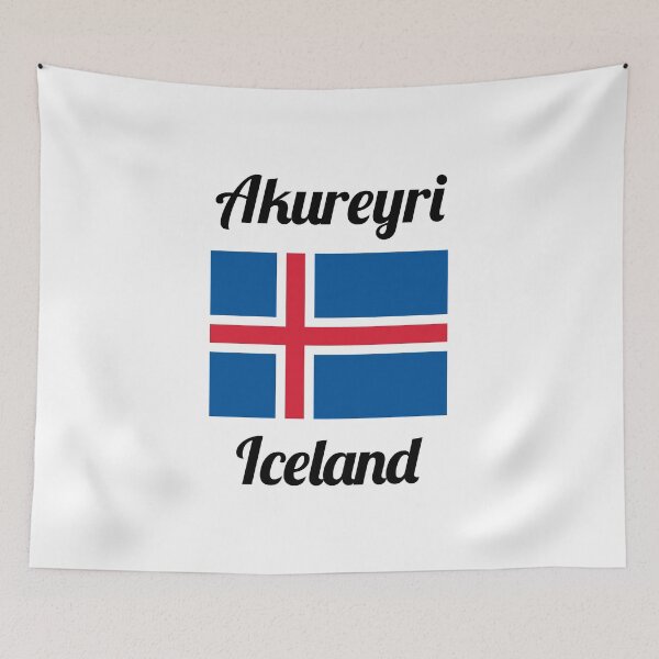 Item preview, Akureyri Iceland - Stylish Prints, designed and sold by Fleetwood1994.