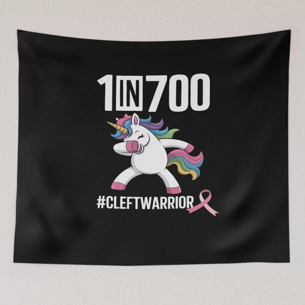 Item preview, Cleft Palate Lip 1 in 700 Warrior Cleft Strong Awareness designed and sold by VasilisLamArt.
