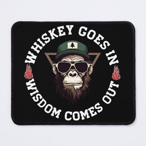 Item preview, Whiskey Gorilla – Funny Drinking Quote Tee designed and sold by TinaMDedrick.