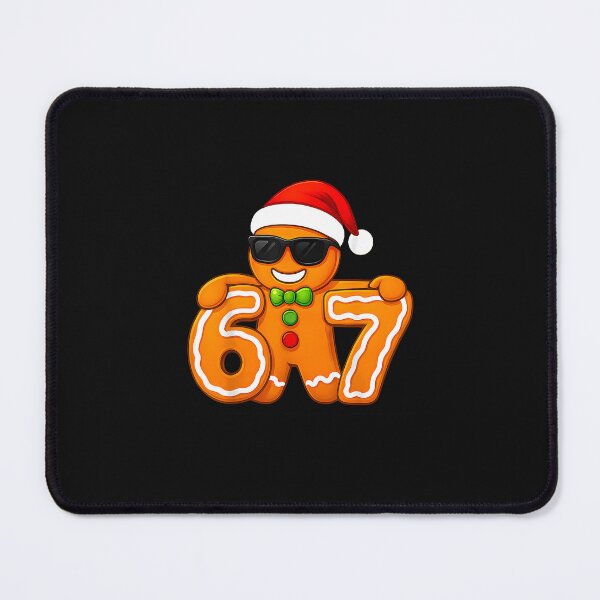 Item preview, Funny 67 Christmas 6 7 Gingerbread Six Seven For Kids Boys designed and sold by facegm.