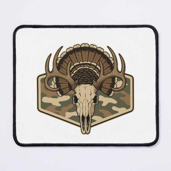 Item preview, Deer Skull & Turkey designed and sold by stephenflashart.