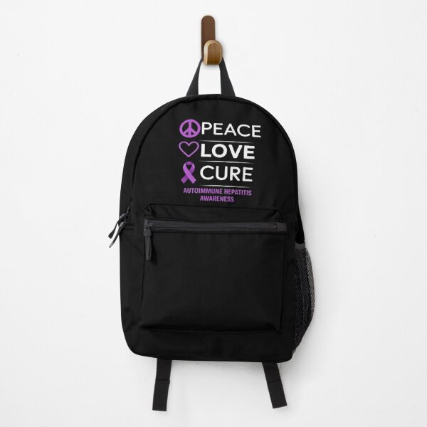 Item preview, Autoimmune hepatitis Awareness Peace Love Cure Fighter designed and sold by khorbiasieno.