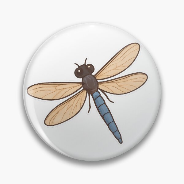 Item preview, Blue Skimmer Dragonfly designed and sold by TrieuArt.
