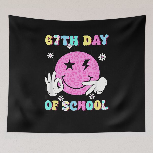 Item preview, 67Th Day Of School Vibes Funny Six Seven 67 Meme designed and sold by facegm.