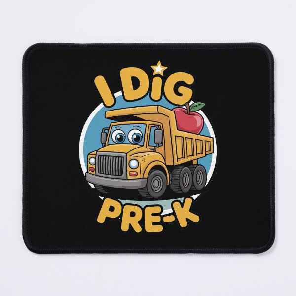 Item preview, I Dig Pre-K Truck Back to School Kids Funny designed and sold by NetoGalaxy.