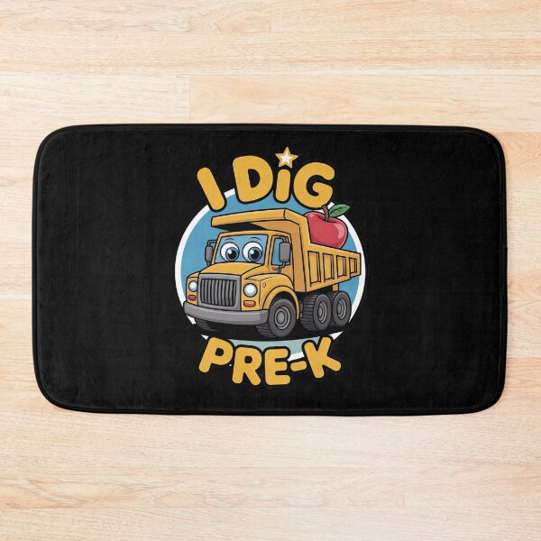 Item preview, I Dig Pre-K Truck Back to School Kids Funny designed and sold by NetoGalaxy.
