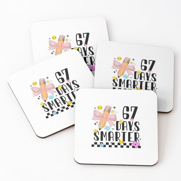 Item preview, 67 Days Of School Funny 67 Days Smarter Student Teacher designed and sold by facegm.