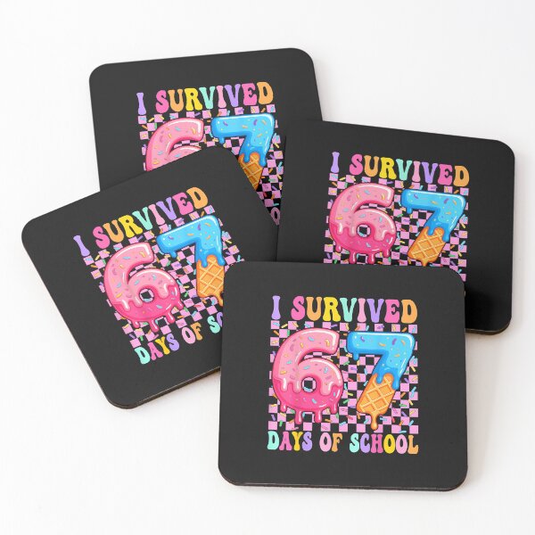 Item preview, I Survived 67 Days Of School 100 Days Of School Teacher Kids  designed and sold by facegm.