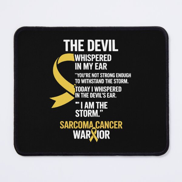Item preview, The Devil- Sarcoma Cancer Awareness Support Ribbon designed and sold by AmparoBoyle.