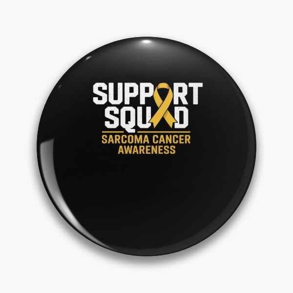 Item preview, Support Squad Sarcoma Cancer Awareness Yellow Ribbon Team designed and sold by khorbiasieno.