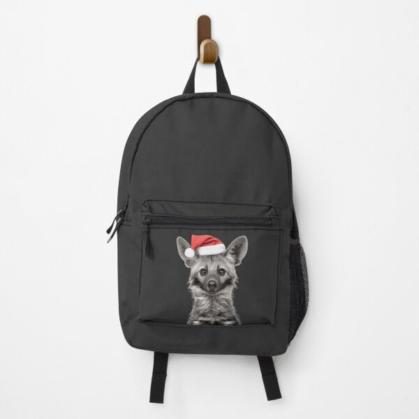 Item preview, Festive Aardwolf in Santa Hat designed and sold by LazyOwlStore.