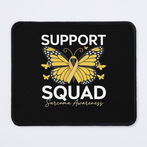 Item preview, Support Squad Butterfly Sarcoma Bone Cancer Awareness Month designed and sold by VasilisLamArt.