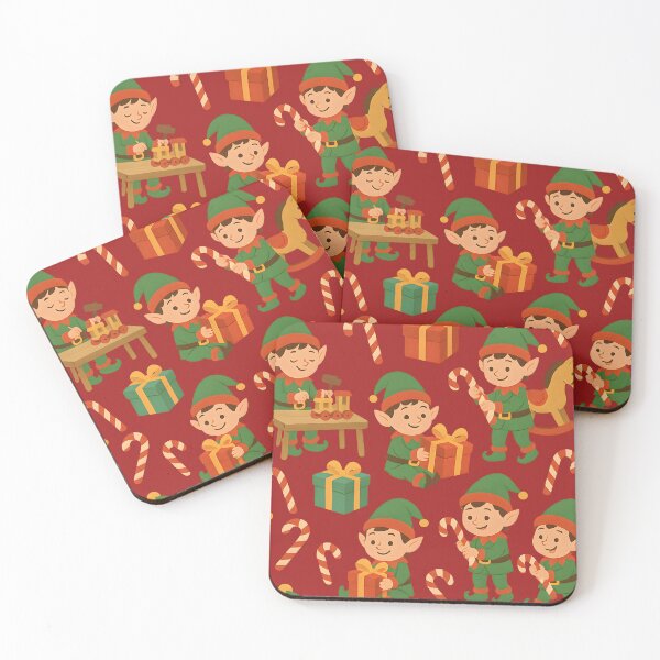 Item preview, Santa’s Workshop Pattern designed and sold by Signal and Ink.