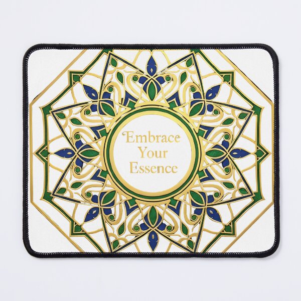 Item preview, Opulent Gold Islamic Geometric Mandala Moroccan Zellige Arabesque Art designed and sold by Taha Art Designs.