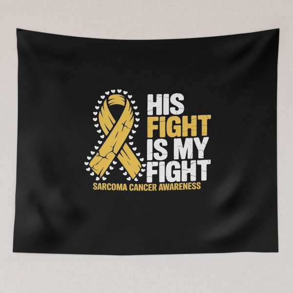 Item preview, Sarcoma Cancer His Fight my Fight Sarcoma Cancer Awareness designed and sold by MinaReinger.