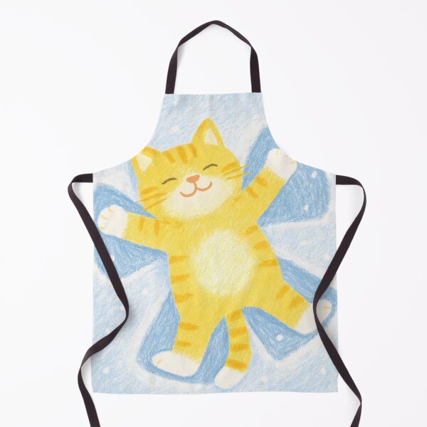 Artikelvorschau, Schneeengel Winterkatze entworfen und verkauft von itsallaboutcats.