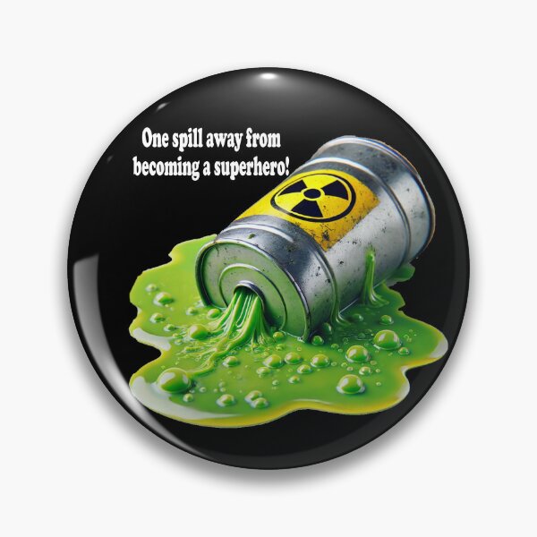 Item preview, Radioactive Slime Spill, Toxic Waste Barrel Illustration designed and sold by bradm50.