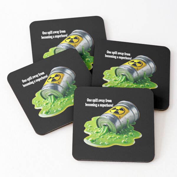 Item preview, Radioactive Slime Spill, Toxic Waste Barrel Illustration designed and sold by bradm50.
